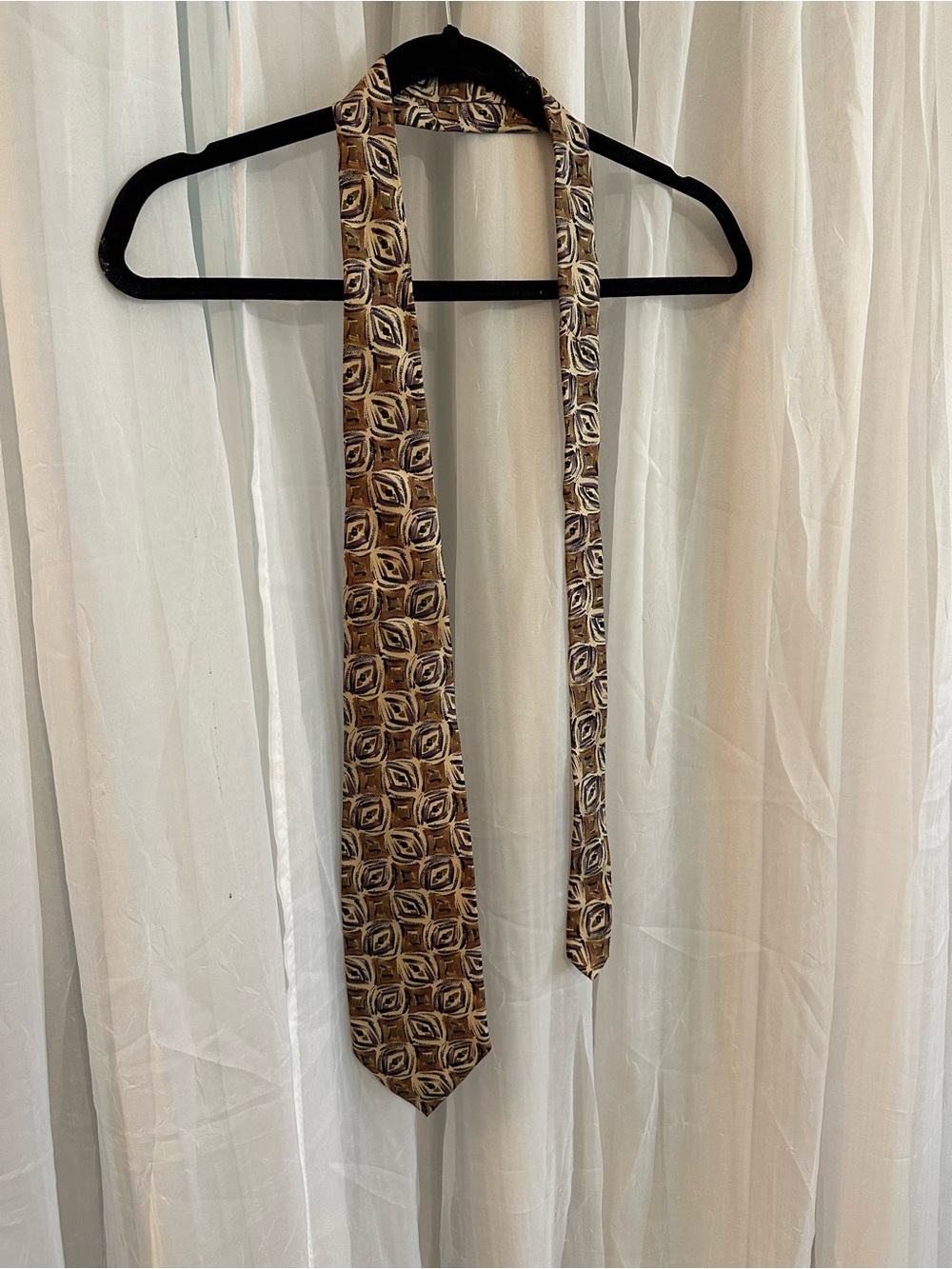 Robert Talbot silk printed tie. 100% silk